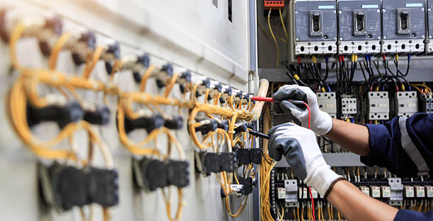 Professional Electrician technician working in Castle Pines Village, CO